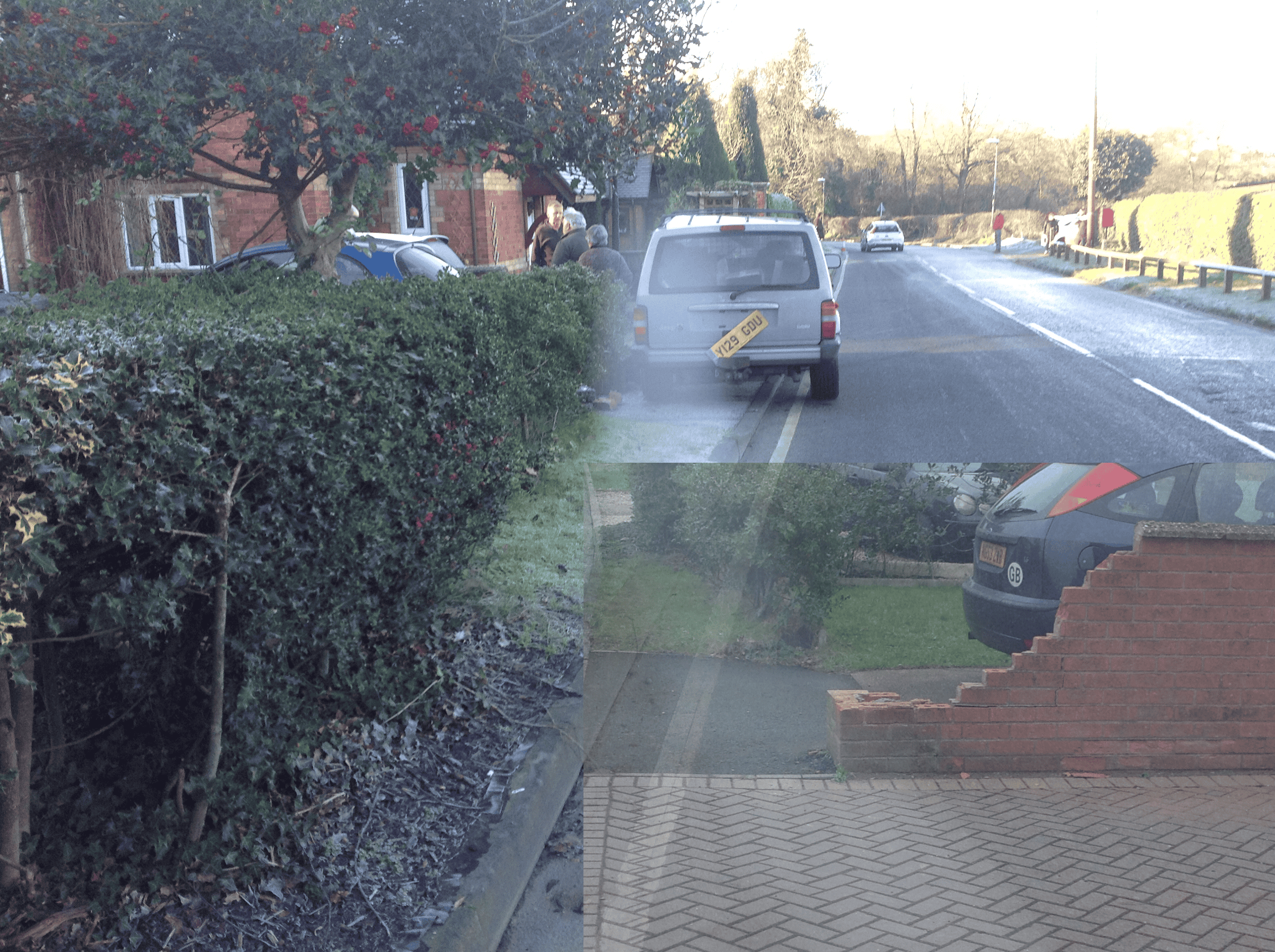 Accident on Rufford Lane.